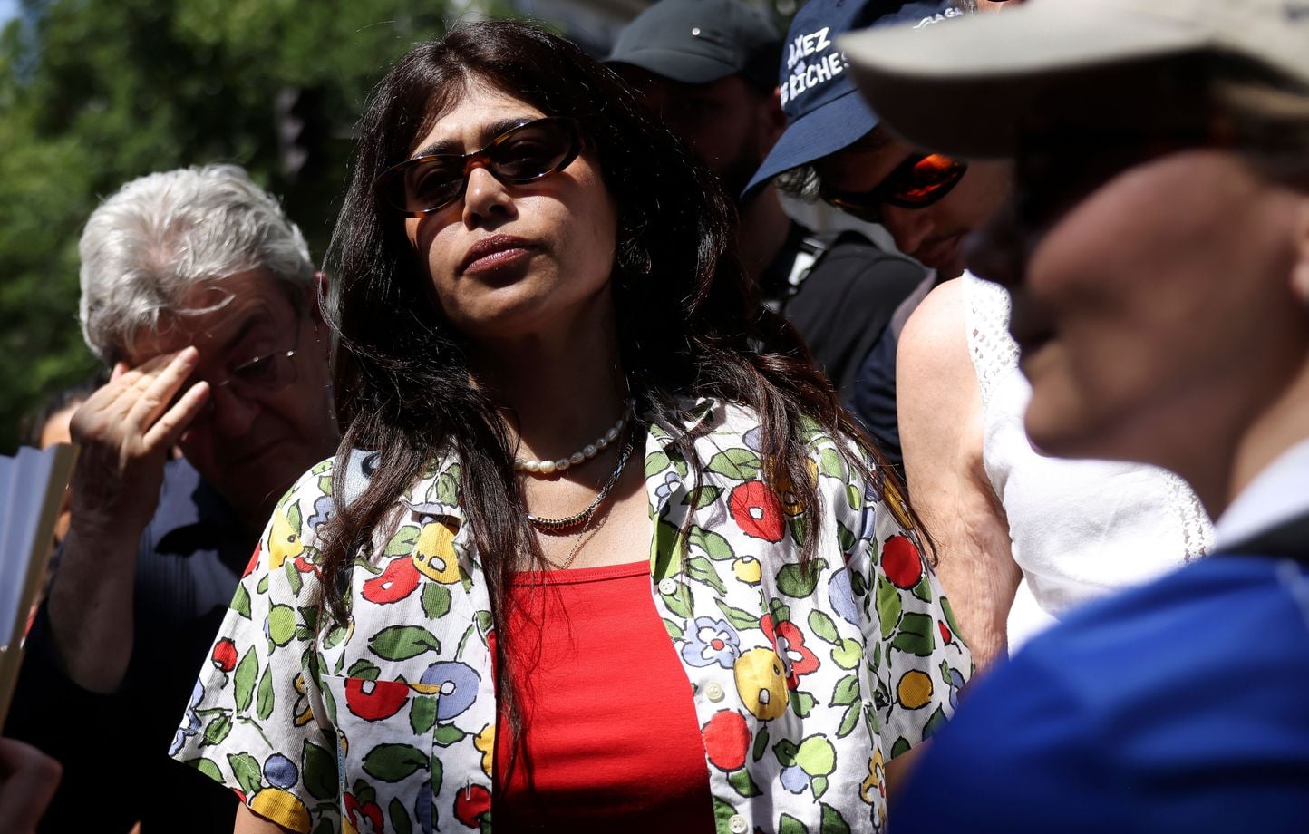 Rima Hassan juzgada en París por apología del terrorismo, manifestación ante el tribunal Rima Hassan juzgada en París por apología del terrorismo, manifestación ante el tribunal
